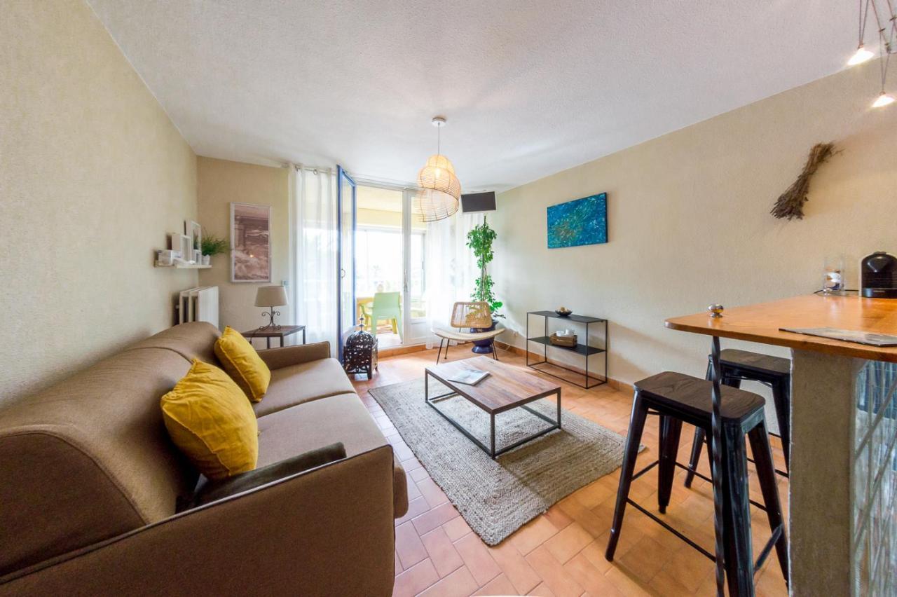 Retromirabeau "Cote Mer" - 29M2 - Lumineux - Terrasse Loggia - Vue Marina - Parking Securise - 2 A 3 Pers - Emplacement Top - Cheques Vacances Connect Gruissan Eksteriør bilde