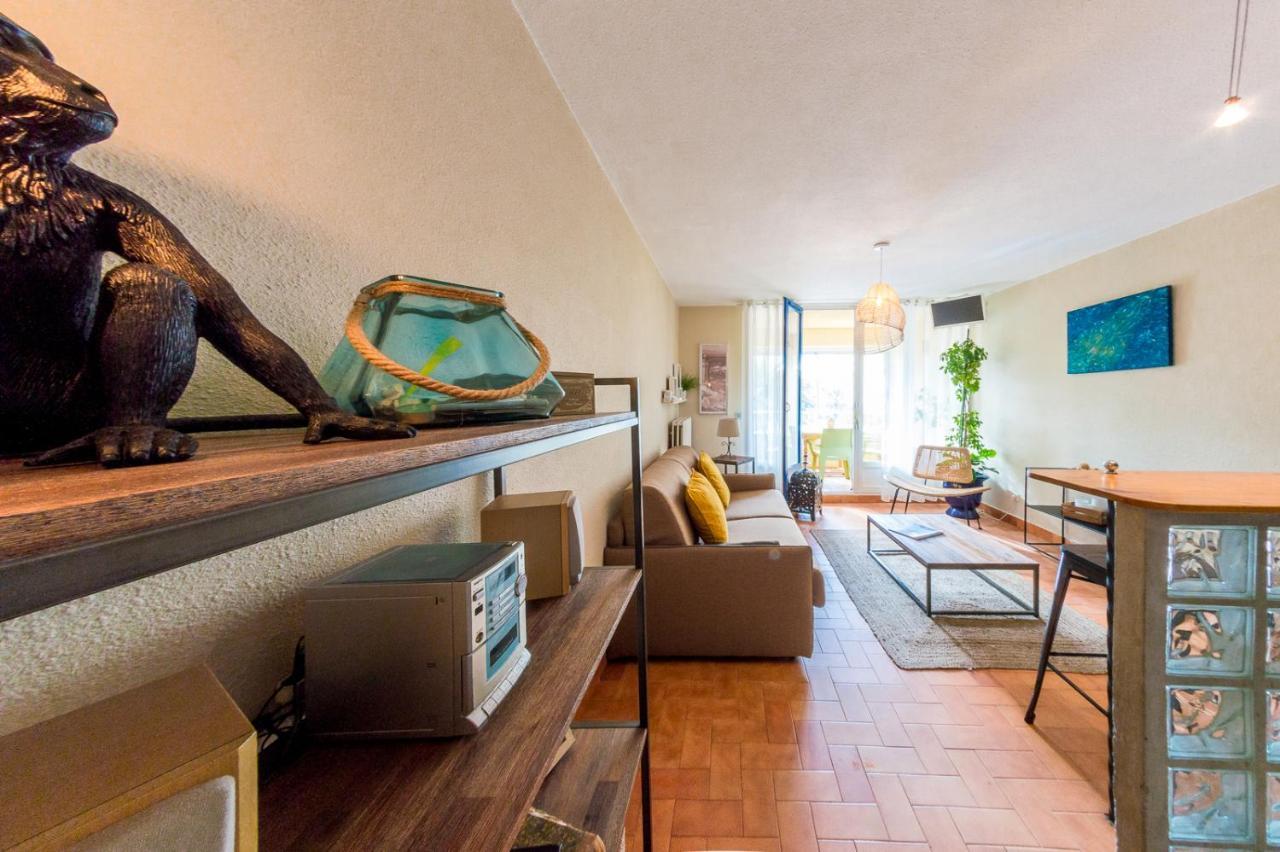 Retromirabeau "Cote Mer" - 29M2 - Lumineux - Terrasse Loggia - Vue Marina - Parking Securise - 2 A 3 Pers - Emplacement Top - Cheques Vacances Connect Gruissan Eksteriør bilde