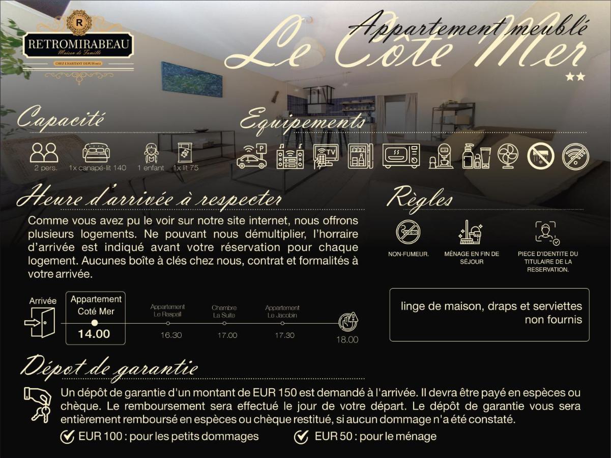Retromirabeau "Cote Mer" - 29M2 - Lumineux - Terrasse Loggia - Vue Marina - Parking Securise - 2 A 3 Pers - Emplacement Top - Cheques Vacances Connect Gruissan Eksteriør bilde