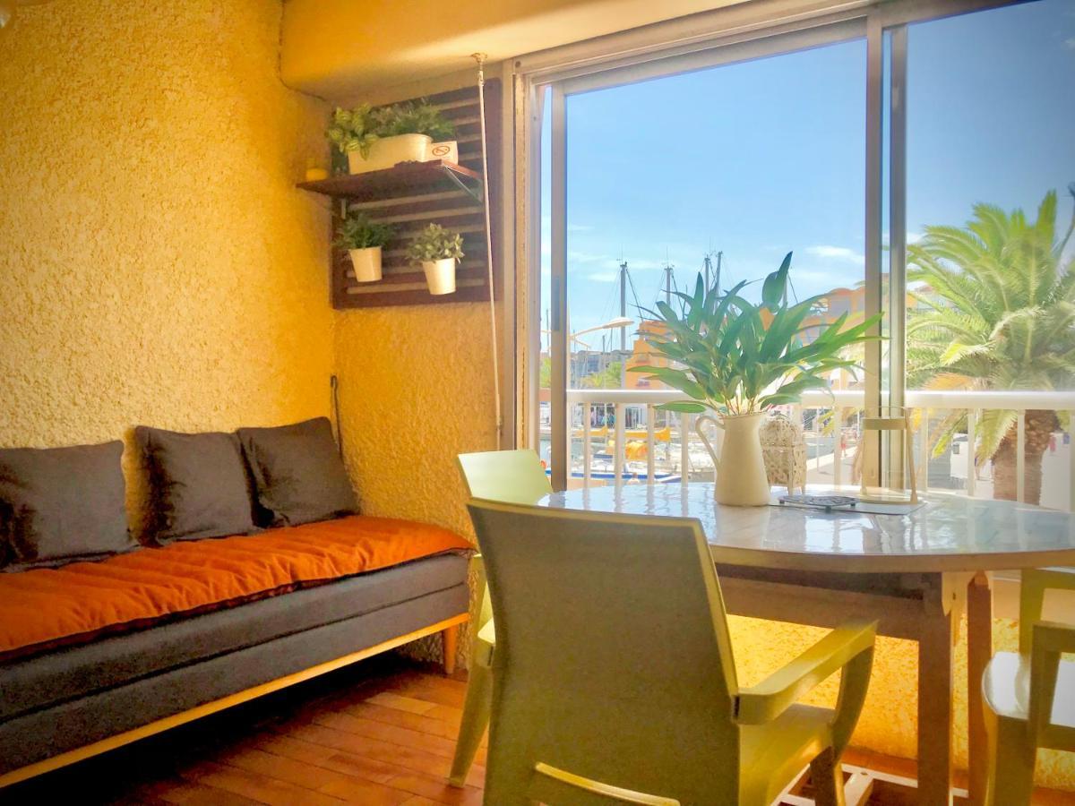 Retromirabeau "Cote Mer" - 29M2 - Lumineux - Terrasse Loggia - Vue Marina - Parking Securise - 2 A 3 Pers - Emplacement Top - Cheques Vacances Connect Gruissan Eksteriør bilde