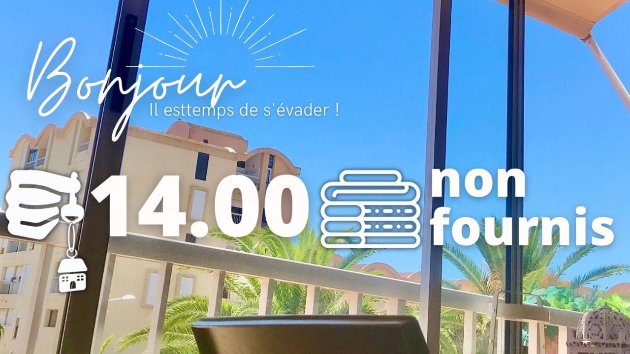 Retromirabeau "Cote Mer" - 29M2 - Lumineux - Terrasse Loggia - Vue Marina - Parking Securise - 2 A 3 Pers - Emplacement Top - Cheques Vacances Connect Gruissan Eksteriør bilde